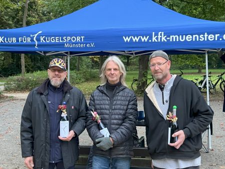 (v. l. n. r.) Thorsten Hensle, Meinhard Schreiber, Olaf Backhaus